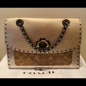Coach Parker Metallic